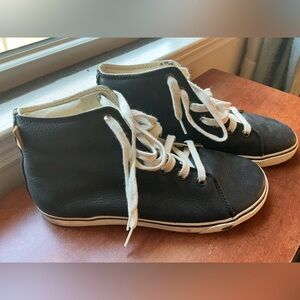 Mens Keen Timmons High Shoes Sz 11.5 Black Rubberized.